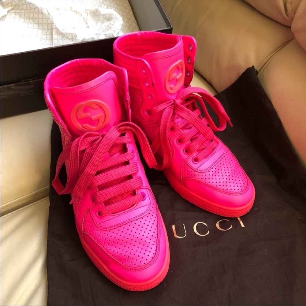 Authentic Gucci Sneakers Size 6us